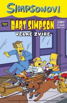 Obálka knihy Bart Simpson Velké zvíře