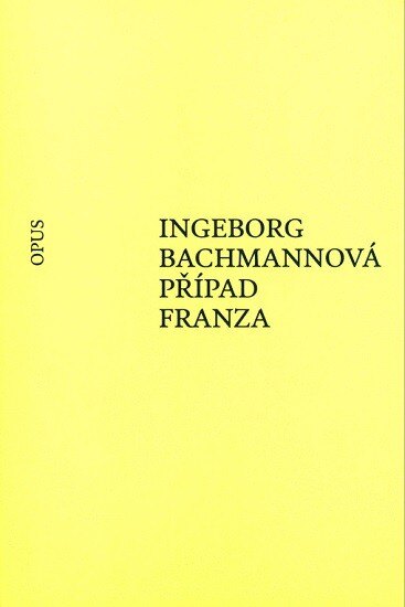 Obálka knihy Případ Franza