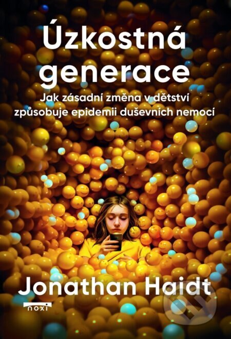Obálka knihy Úzkostná generace