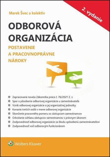 Obálka knihy Odborová organizácia