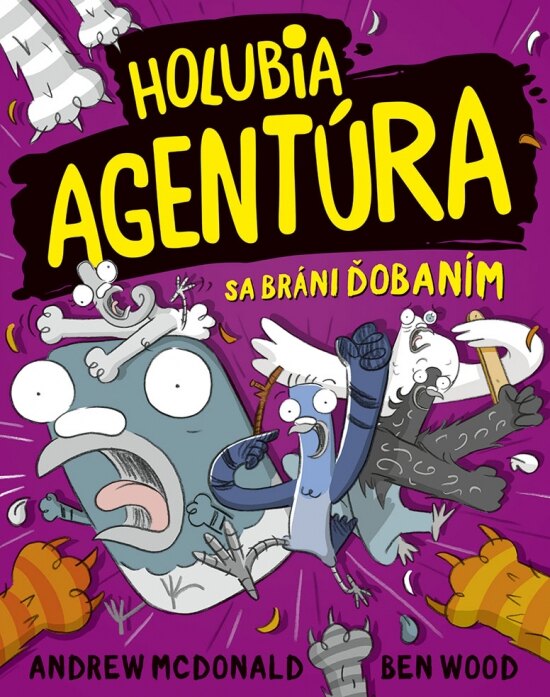 Obálka knihy Holubia agentúra sa bráni ďobaním (5)