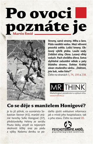 Obálka knihy Po ovoci poznáte je