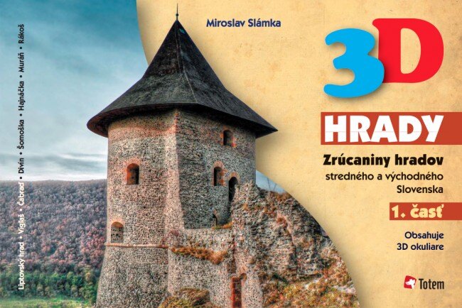 Obálka knihy 3D hrady