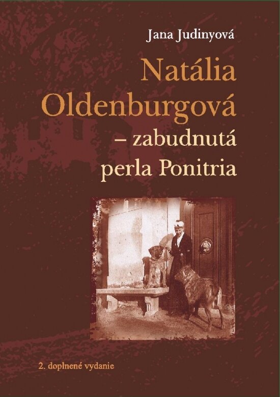 Obálka knihy Natália Oldenburgová  – zabudnutá perla Ponitria-2.doplnené vydanie