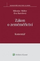 Obálka knihy Zákon o zeměměřictví (č. 200/1994 Sb.) – komentář