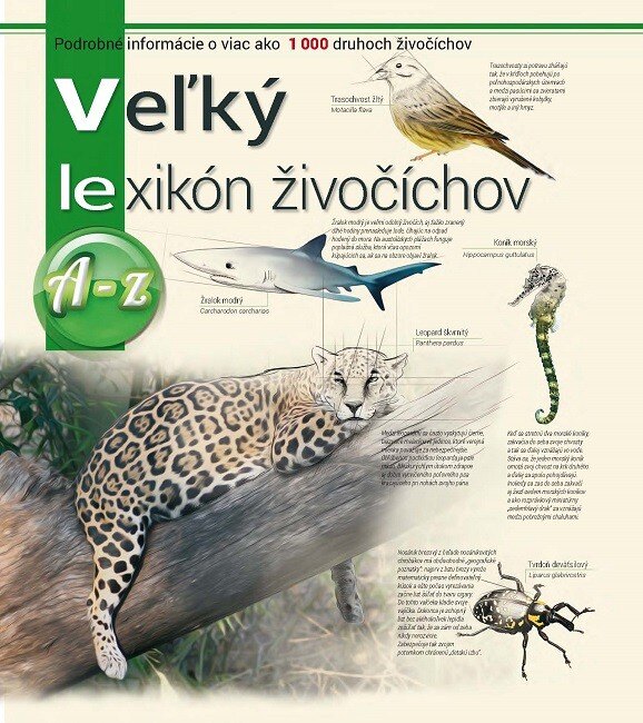 Obálka knihy Veľký lexikón živočíchov