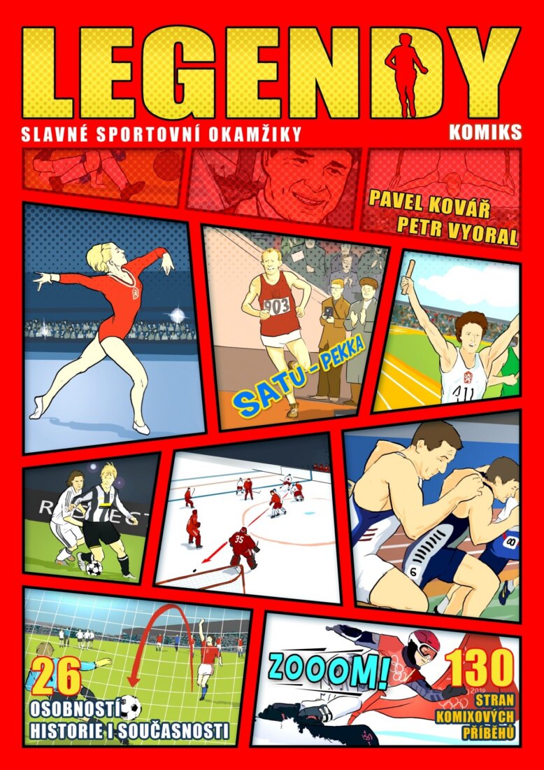 Obálka knihy Legendy: slavné sportovní okamžiky