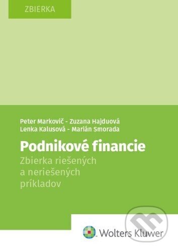 Obálka knihy Podnikové financie