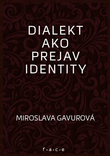 Obálka knihy Dialekt ako prejav identity
