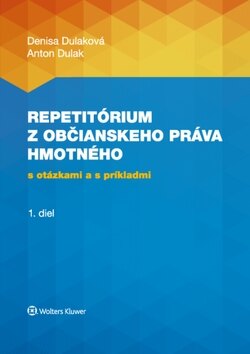 Obálka knihy Repetitórium občianskeho práva hmotného