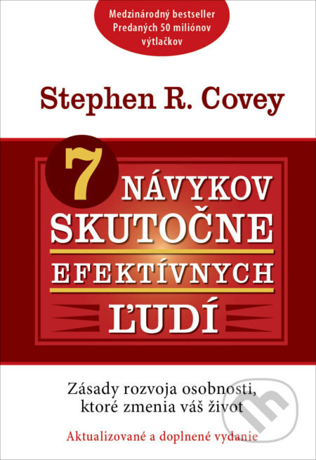 Obálka knihy 7 návykov skutočne efektívnych ľudí