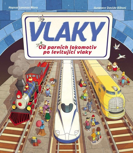 Obálka knihy Vlaky