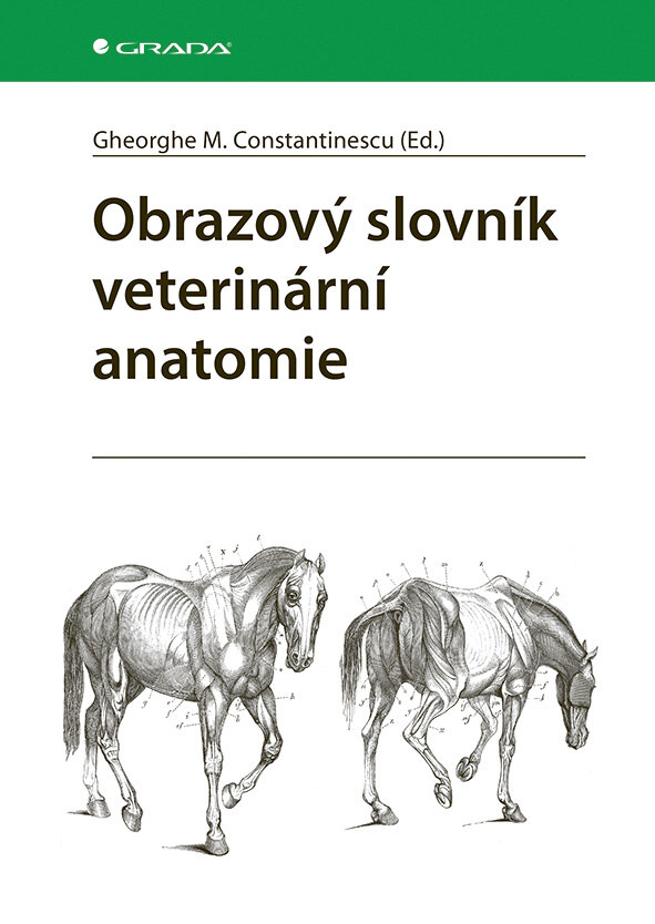Obálka knihy Obrazový slovník veterinární anatomie