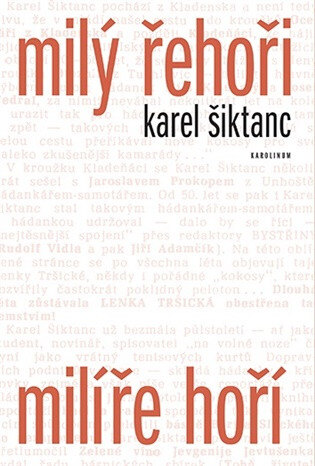 Obálka knihy Milý Řehoři, milíře hoří