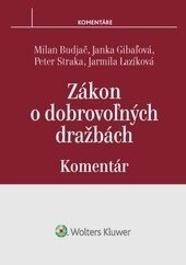 Obálka knihy Zákon o dobrovoľných dražbách - komentár