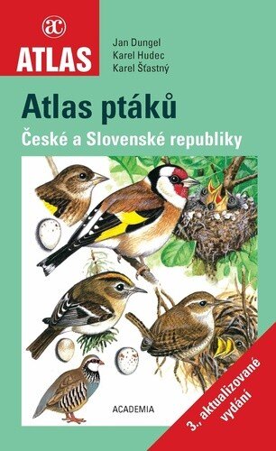 Obálka knihy Atlas ptáků České a Slovenské republiky
