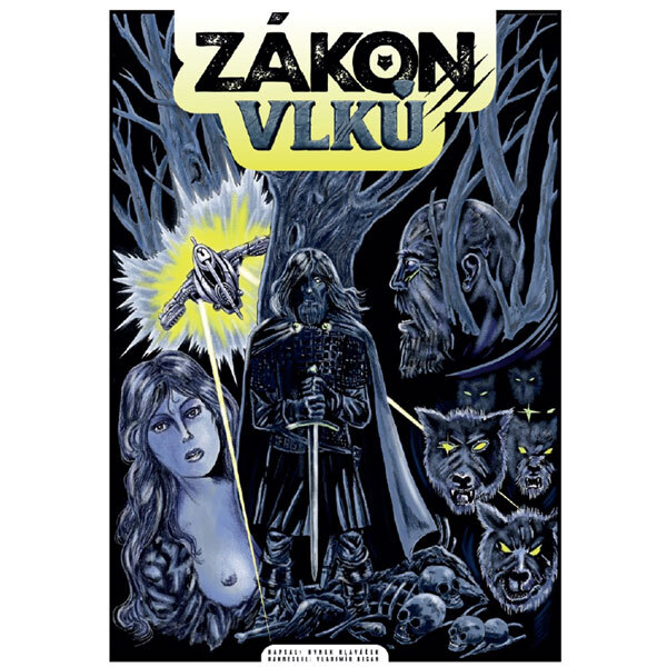 Obálka knihy Zákon vlků - komiks