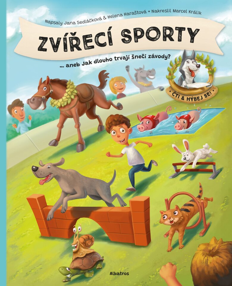 Obálka knihy Zvířecí sporty
