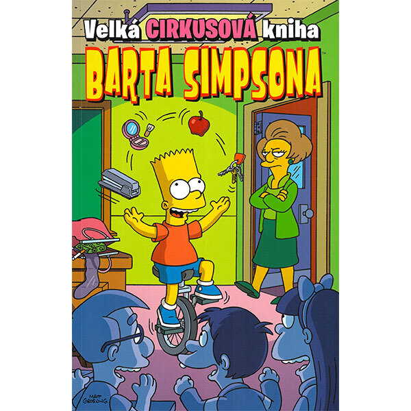 Obálka knihy Velká cirkusová kniha Barta Simpsona