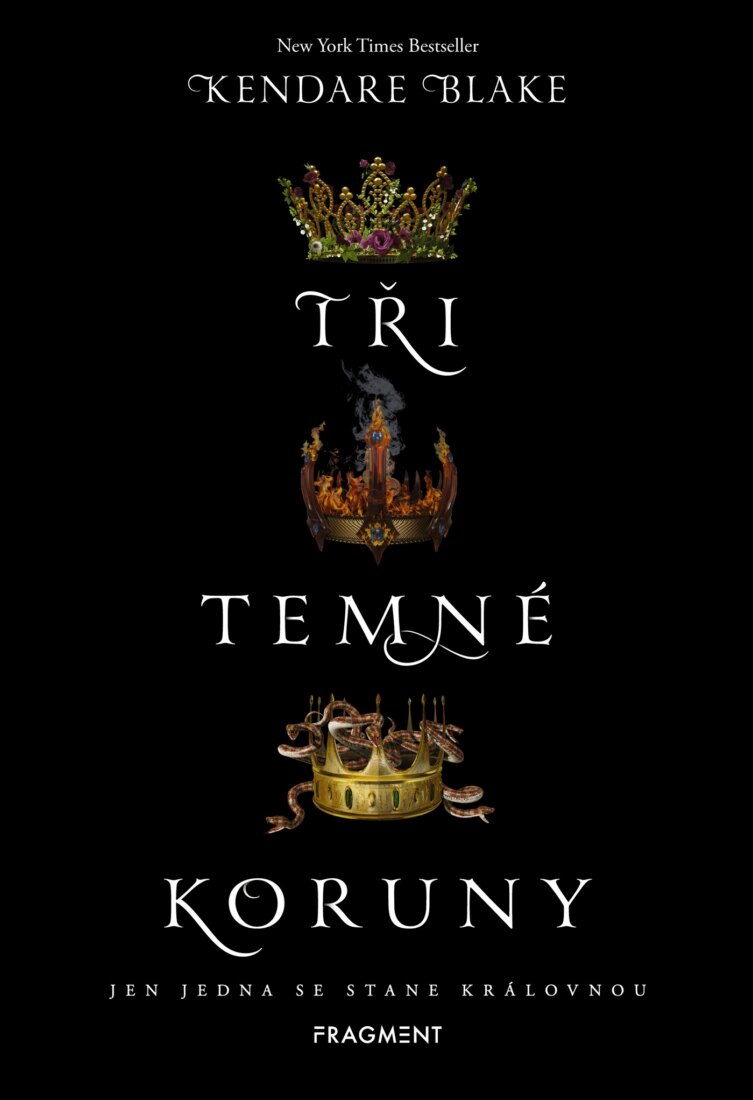 Obálka knihy Tři temné koruny