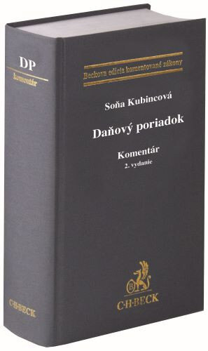 Obálka knihy Daňový poriadok. Komentár (2. vydanie)
