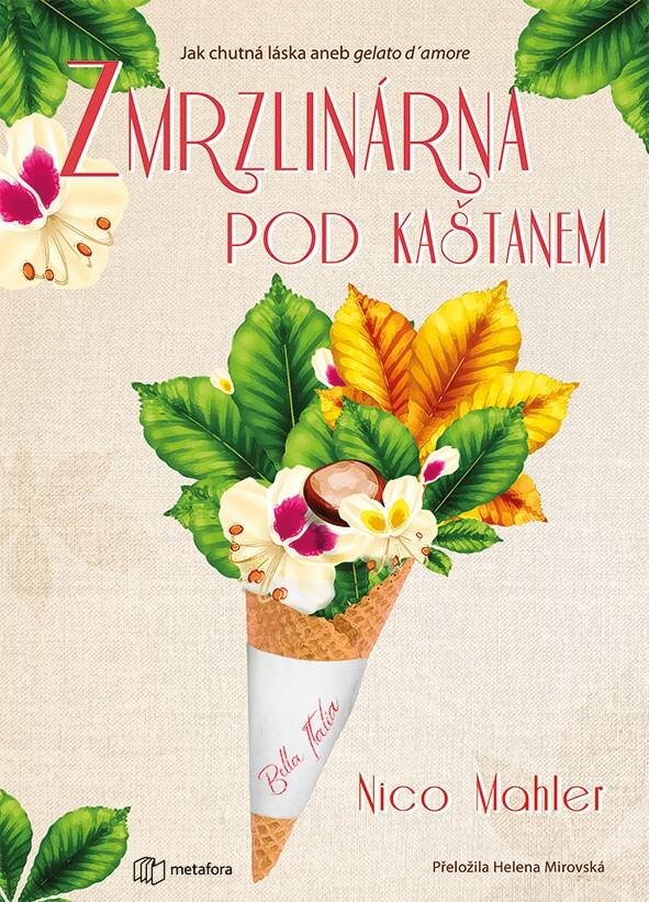 Obálka knihy Zmrzlinárna pod kaštanem