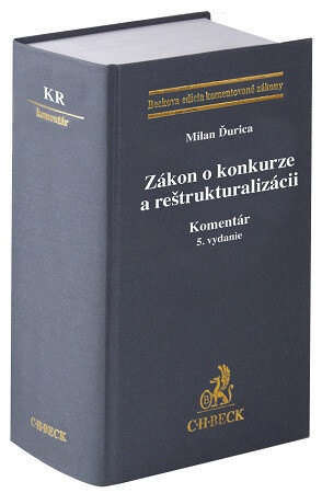 Obálka knihy Zákon o konkurze a reštrukturalizácii. Komentár (5. vydanie)