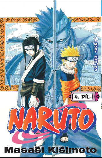 Obálka knihy Naruto 4 - Most hrdinů - 2.vydání