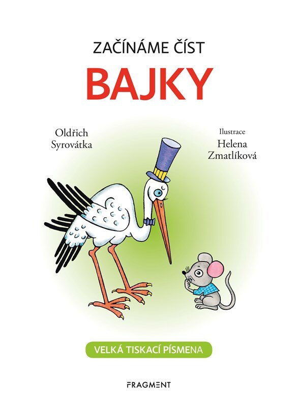 Obálka knihy Začínáme číst - Bajky