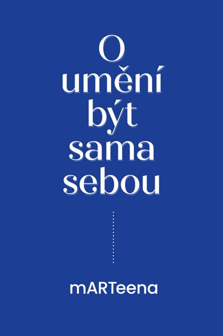 Obálka knihy O umění být sama sebou