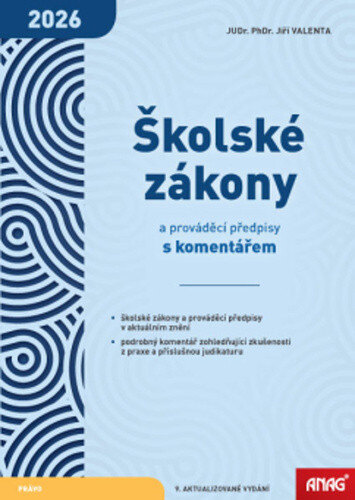 Obálka knihy Školské zákony