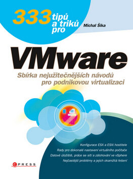 Obálka knihy 333 tipů a triků pro VMware