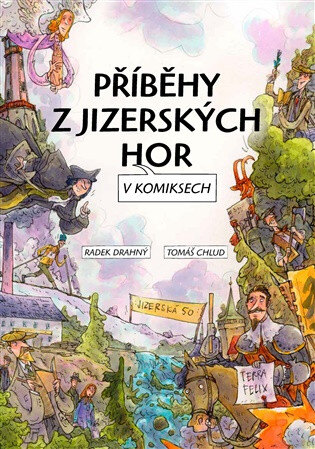 Obálka knihy Příběhy z Jizerských hor v komiksech
