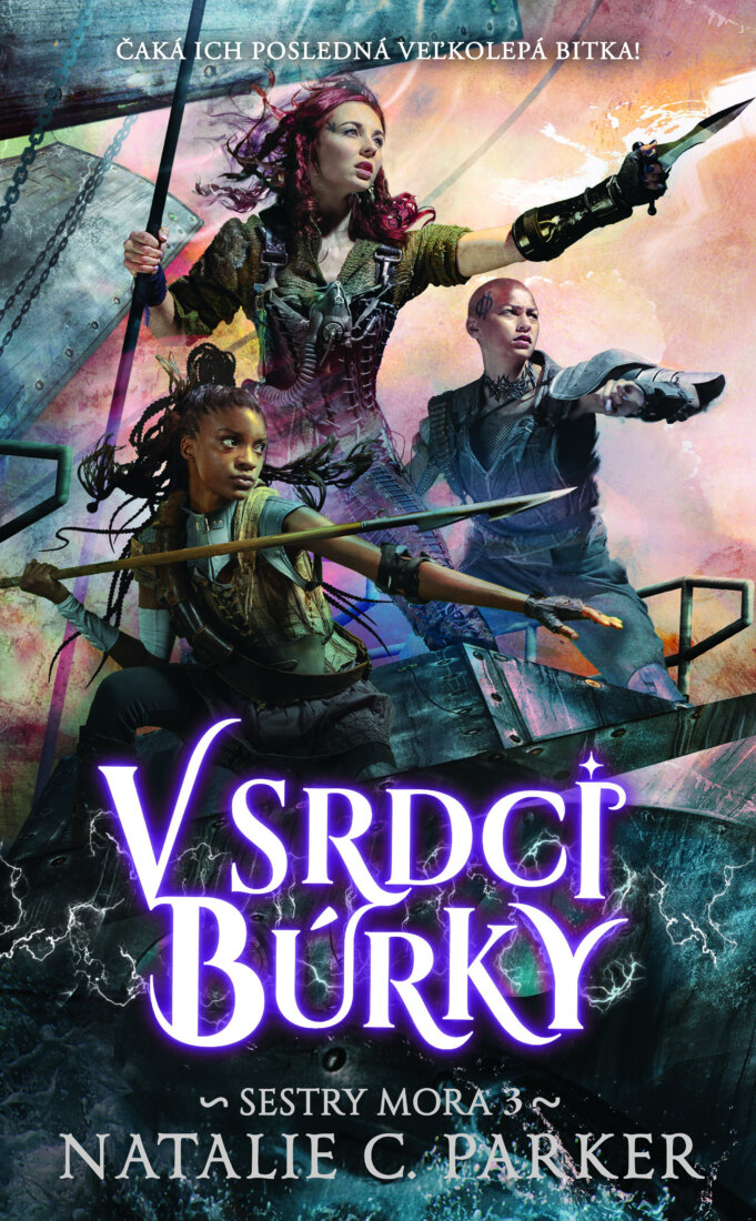 Obálka knihy V srdci búrky (Sestry mora 3)