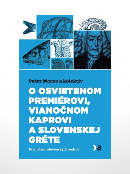 Obálka knihy O osvietenom premiérovi, vianočnom kaprovi a slovenskej Gréte