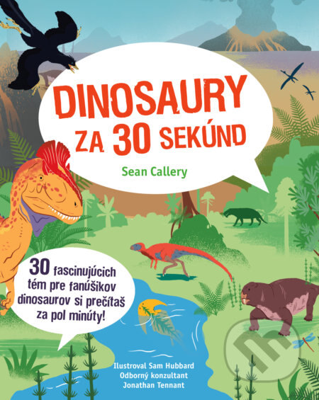 Obálka knihy Dinosaury za 30 sekúnd