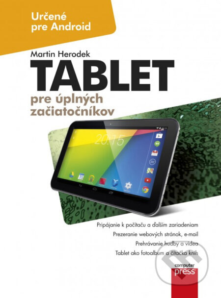 Obálka knihy Tablet pre úplných začiatočníkov