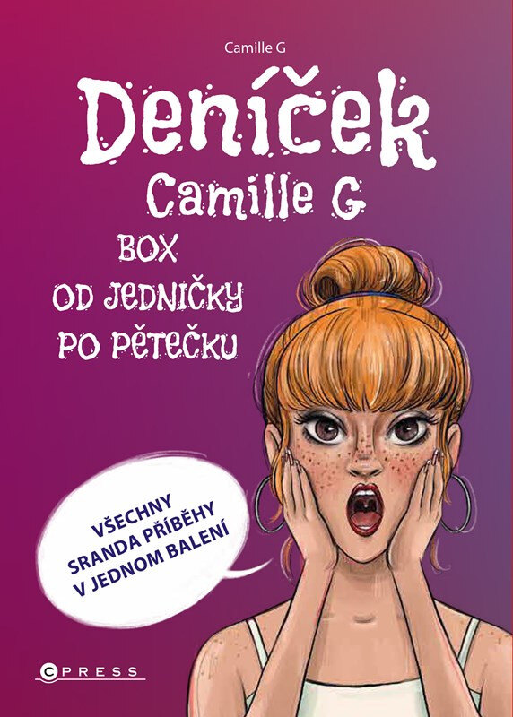 Obálka knihy Deníček Camille G box: Od Jedničky po Pětečku