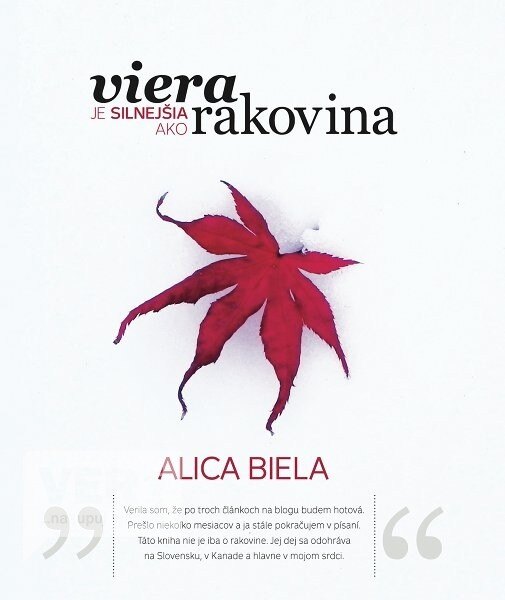 Obálka knihy Viera je silnejšia ako rakovina
