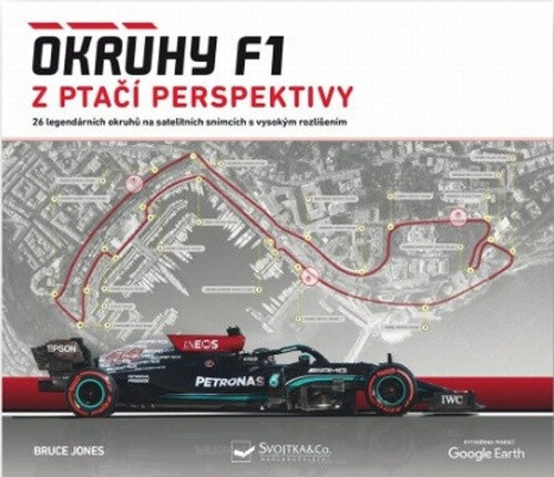 Obálka knihy Okruhy F1 z ptačí perspektivy