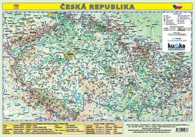 Obálka knihy Česká republika Mapa A3 lamino