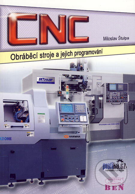 Obálka knihy CNC obráběcí stroje a jejich programování