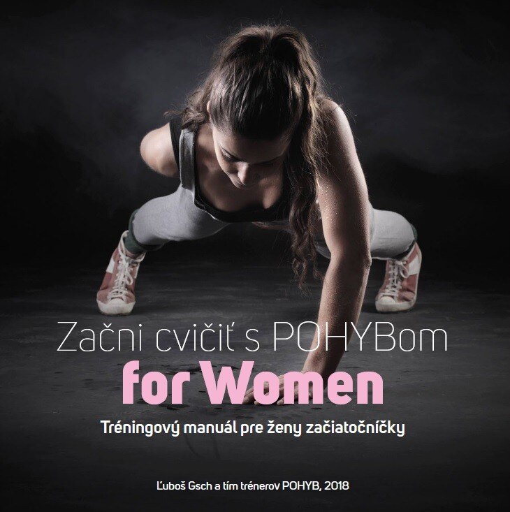 Obálka knihy Začni cvičiť s POHYBom for Women