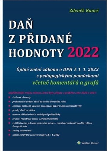 Obálka knihy Daň z přidané hodnoty 2022