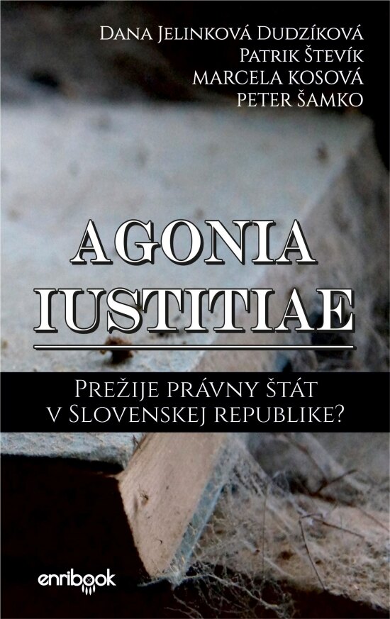 Obálka knihy Agonia iustitiae