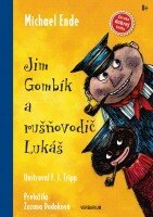 Obálka knihy Jim Gombík a rušňovodič Lukáš