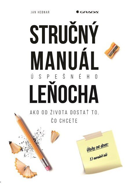 Obálka knihy Stručný manuál úspešného leňocha