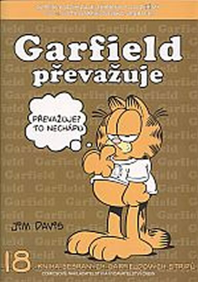 Obálka knihy Garfield převažuje (č.18)