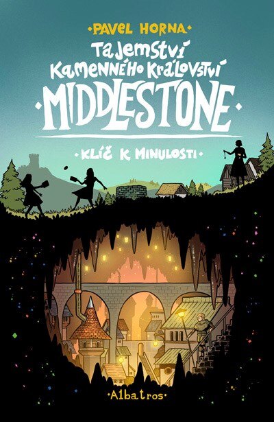 Obálka knihy Tajemství kamenného království Middlestone: část první