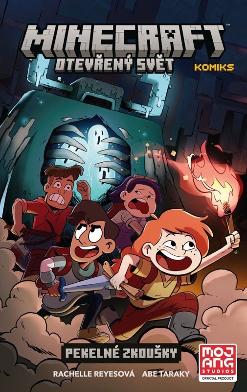 Obálka knihy Minecraft komiks: Otevřený svět - Pekelné zkoušky